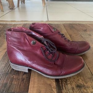 Miz Mooz leather booties